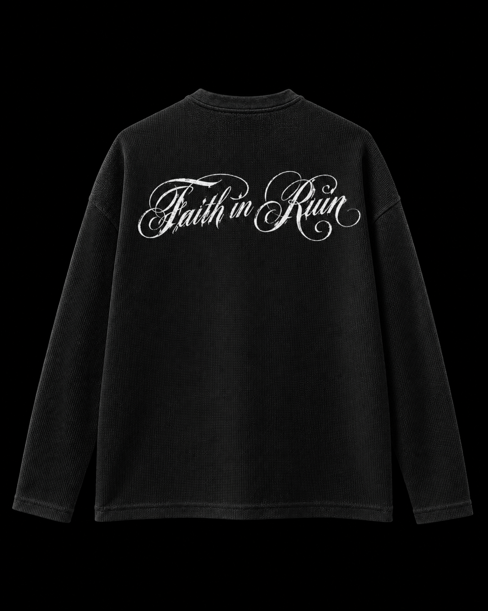 Faith in Ruin Waffle Long Sleeve