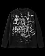 Saint Ruins Waffle Long Sleeve Tee