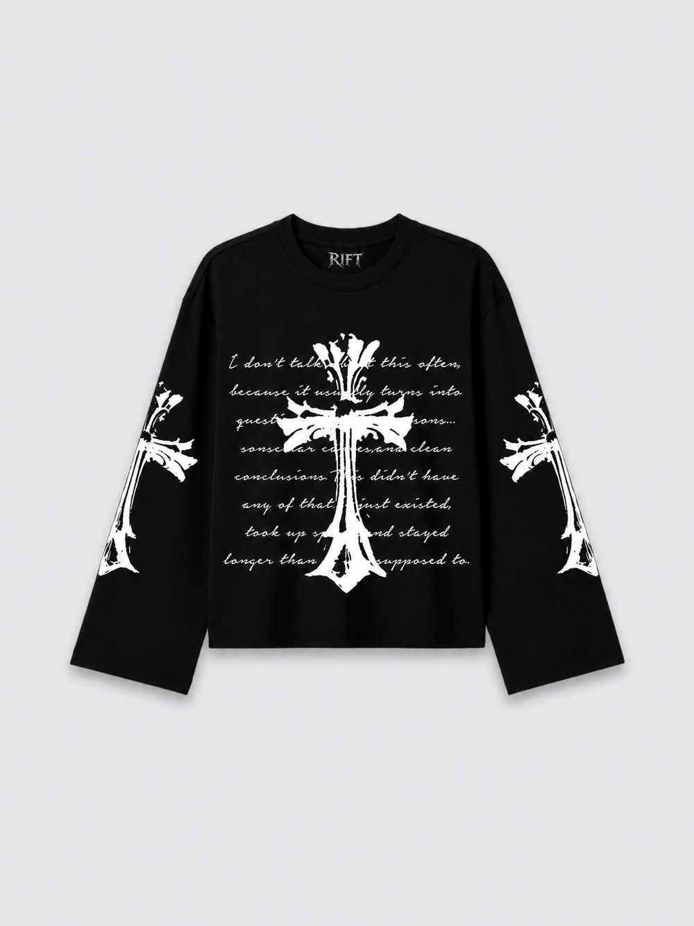 Cross Script Tee