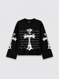 Cross Script Tee