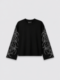 Gothic Sleeve Long Sleeve Tee