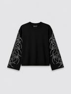 Gothic Sleeve Long Sleeve Tee