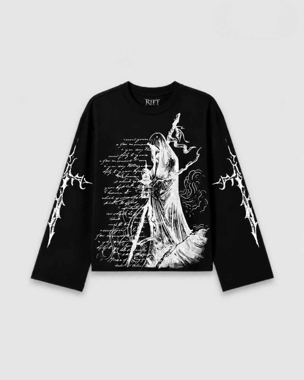 Gothic Figure Long Sleeve Tee