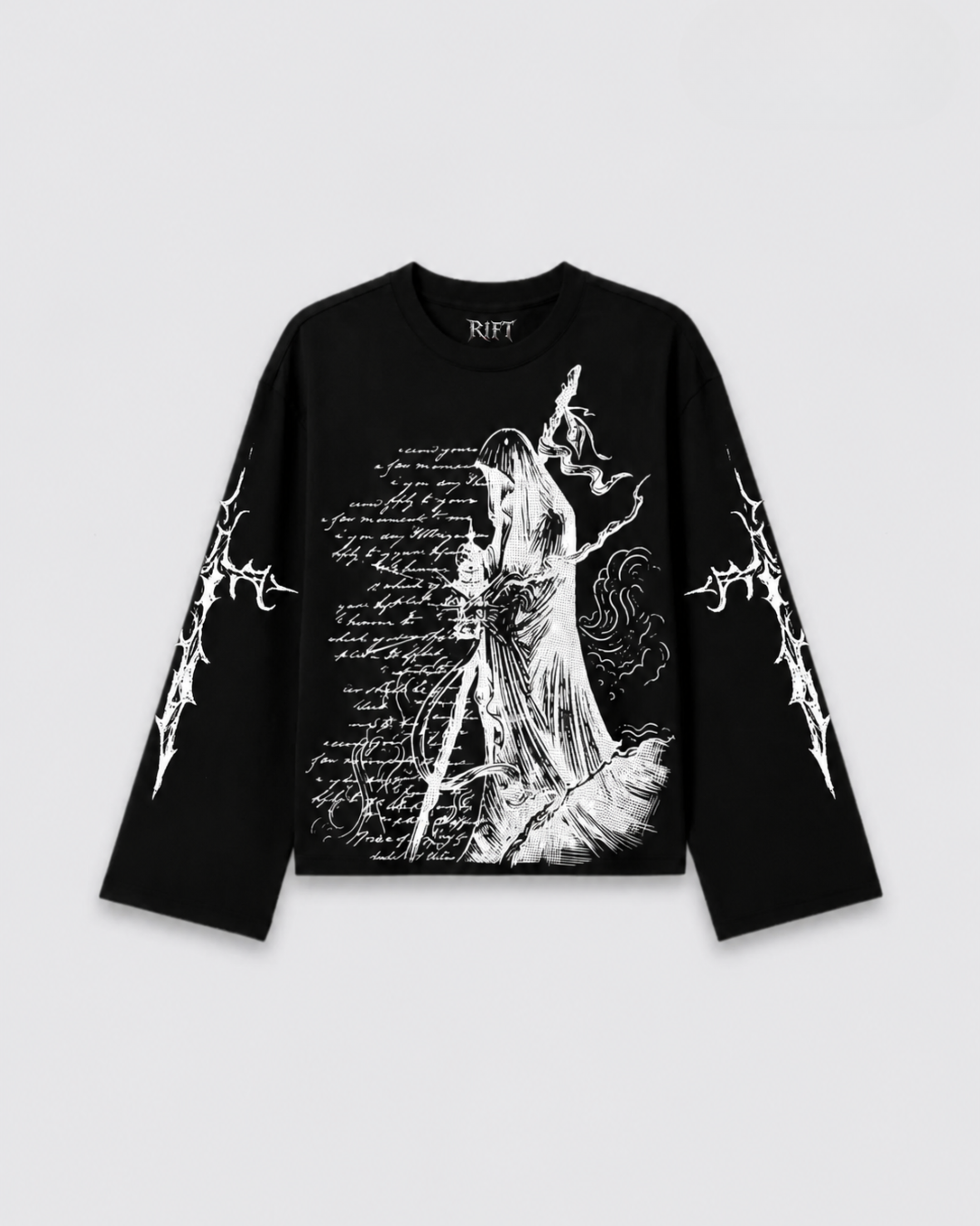 Gothic Figure Long Sleeve Tee