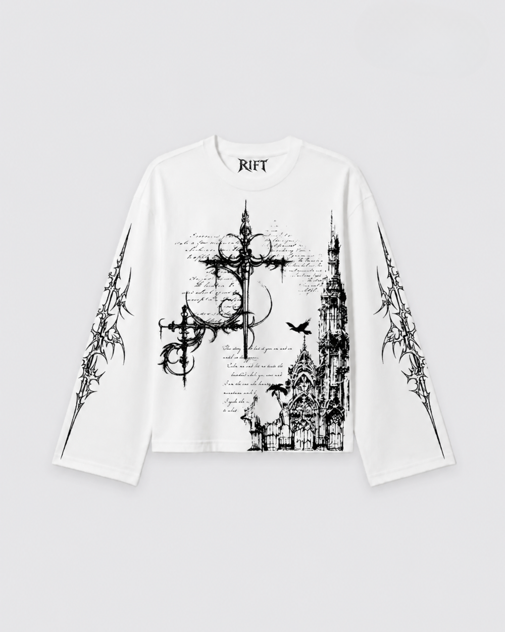 Gothic Cathedral Long Sleeve Tee