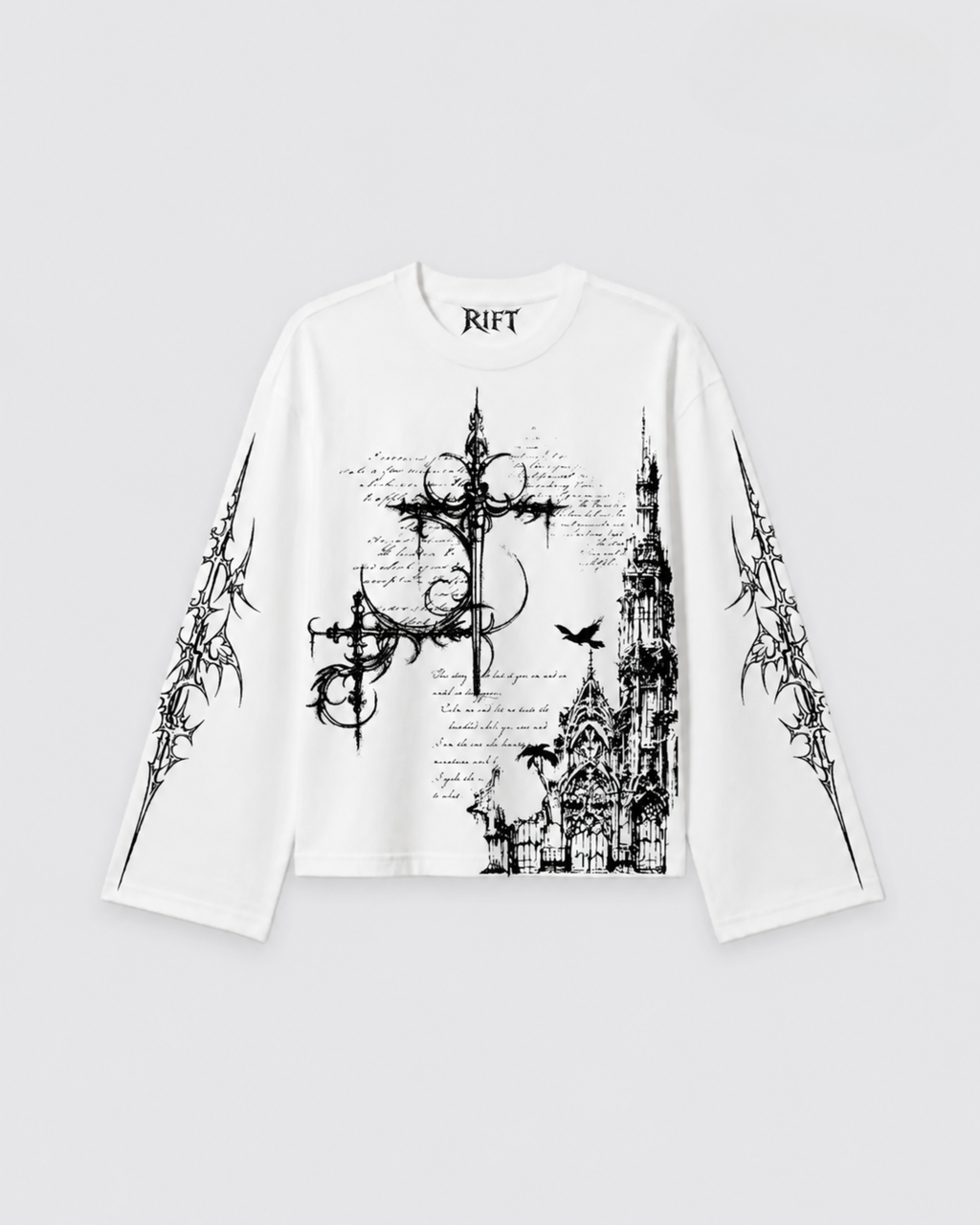 Gothic Cathedral Long Sleeve Tee