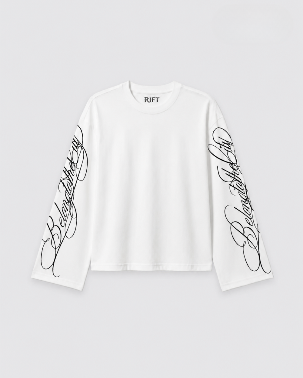 Ivory Gothic Sleeve Tee