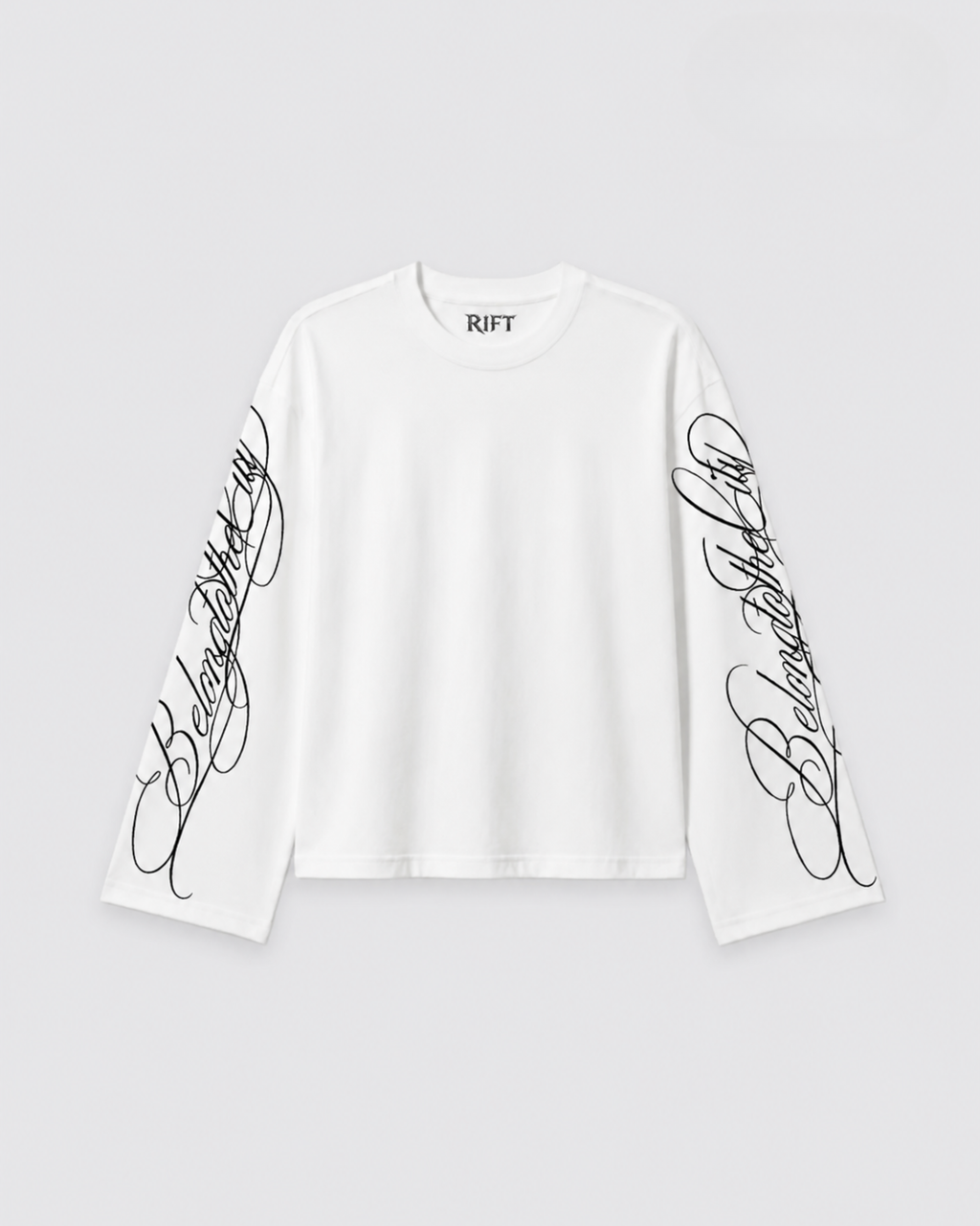 Ivory Gothic Sleeve Tee