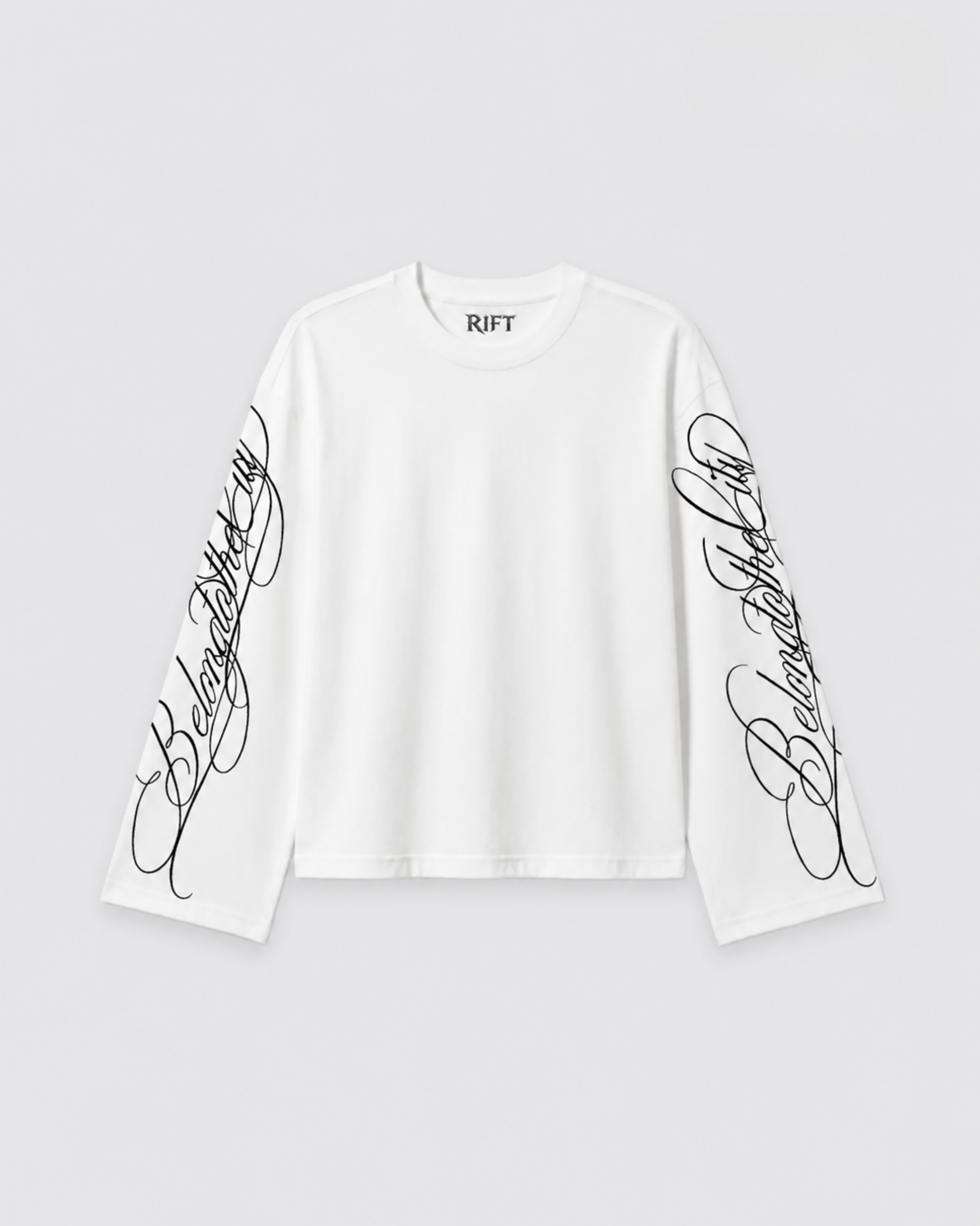Ivory Gothic Sleeve Tee
