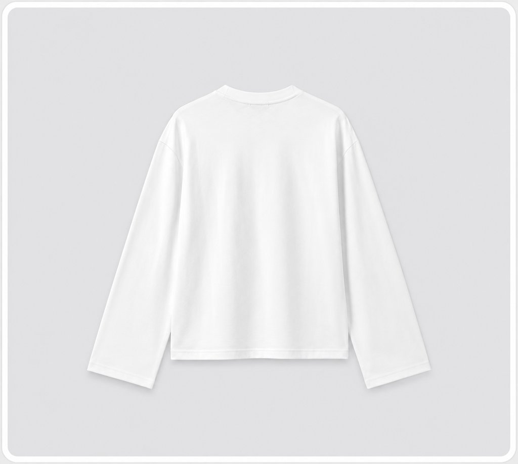 Ivory Gothic Sleeve Tee